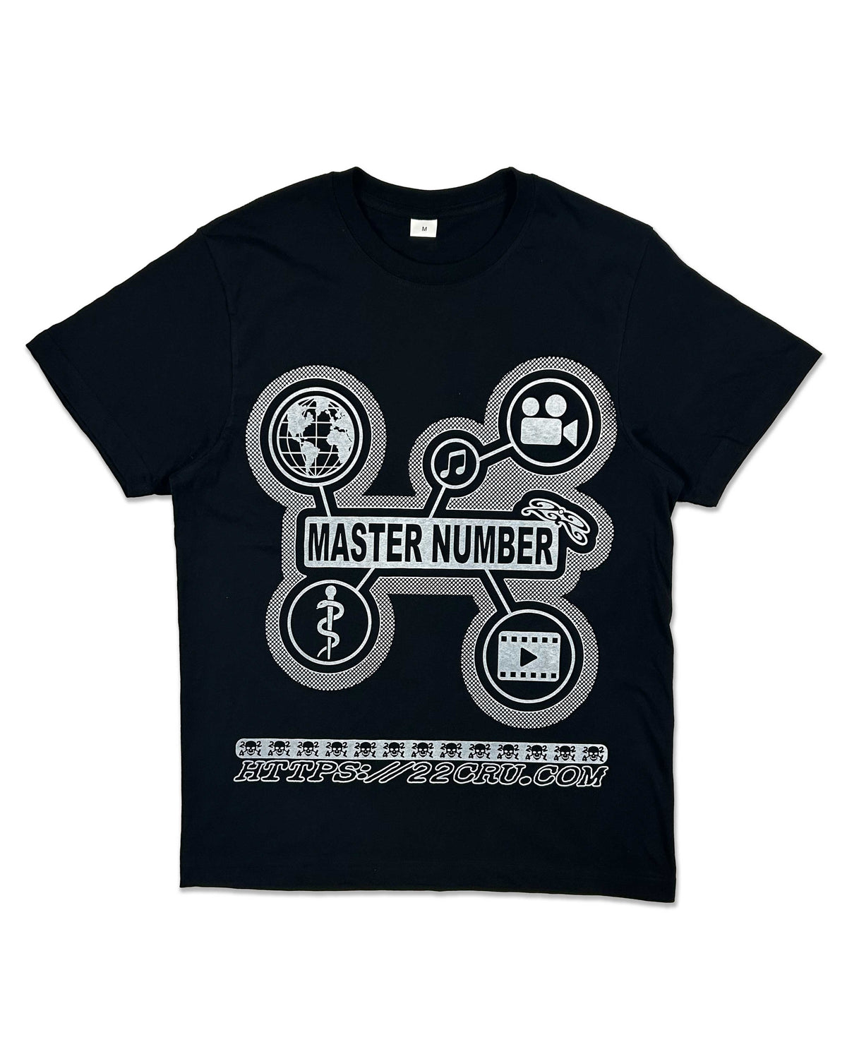 MASTER NUMBER TEE *BLACK*