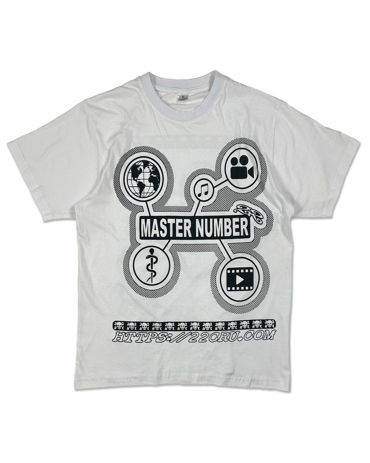 MASTER NUMBER TEE *WHITE*